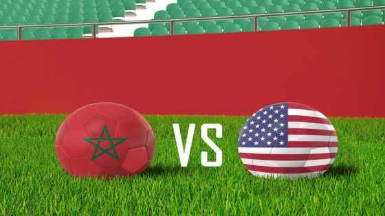 .Le Maroc affronte les Etats Unis