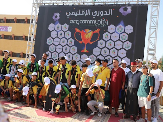 جمعية Act4Community Khouribga تقود النسخة الثالثة من الدوري الإقليمي لكرة القدم بشراكة مع الشركاء المحليين والجهويين