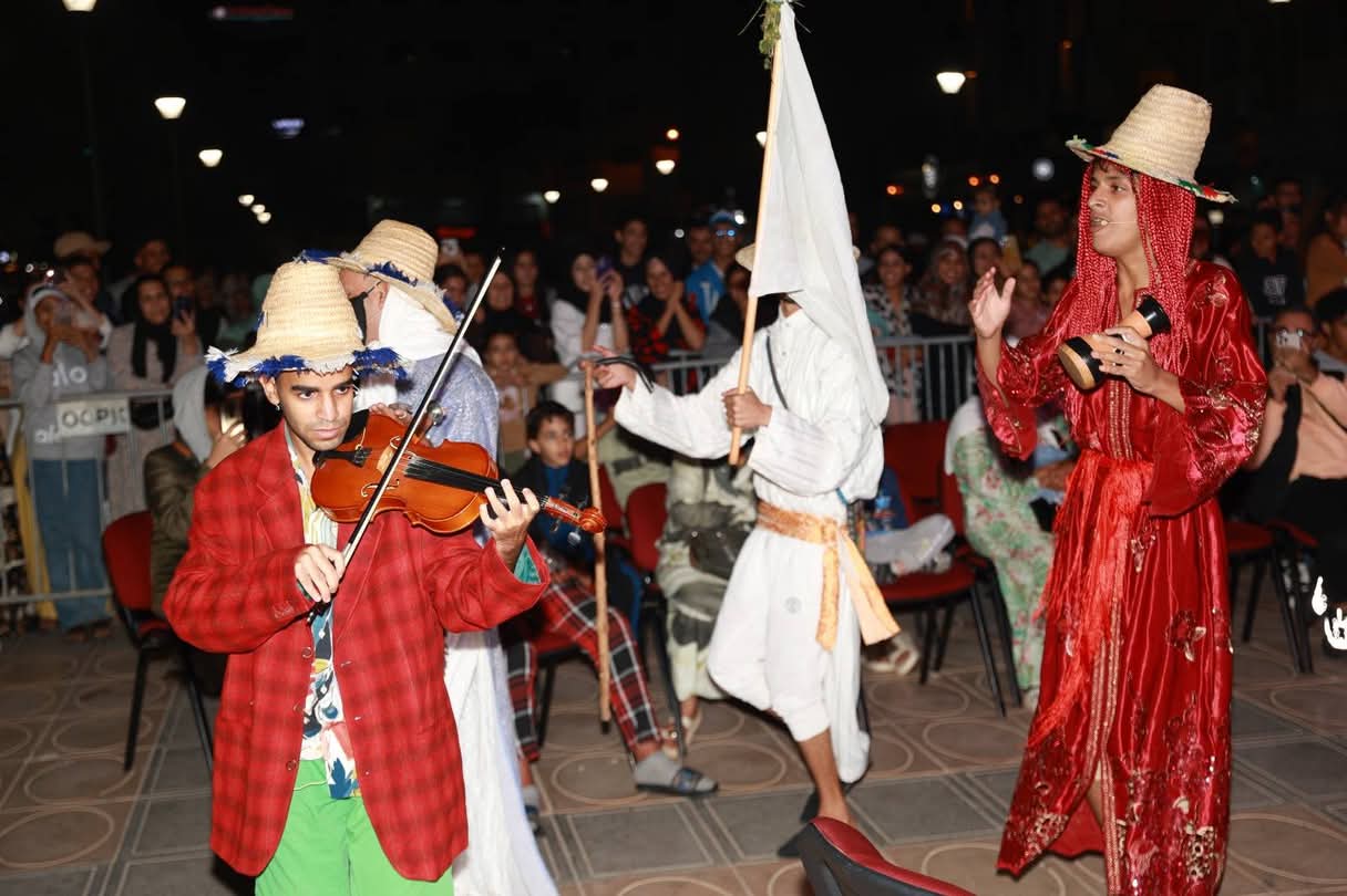 خريبكة / اختتام الدورة السابعة من مهرجان “شوارع آرت”.