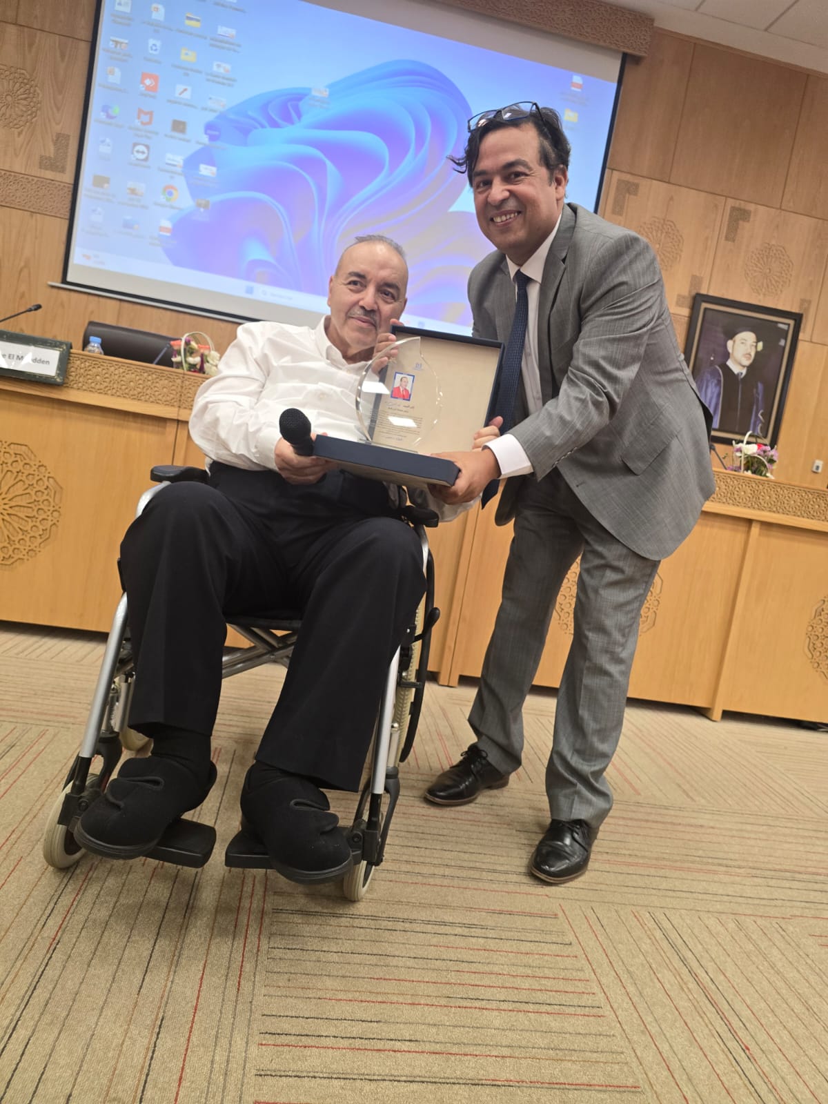 كلية الحقوق بسلا تحتفي بالأستاذ نور الدين اشماعو: أيقونة العمل الجمعوي رغم أربعين عاماً من العطاء