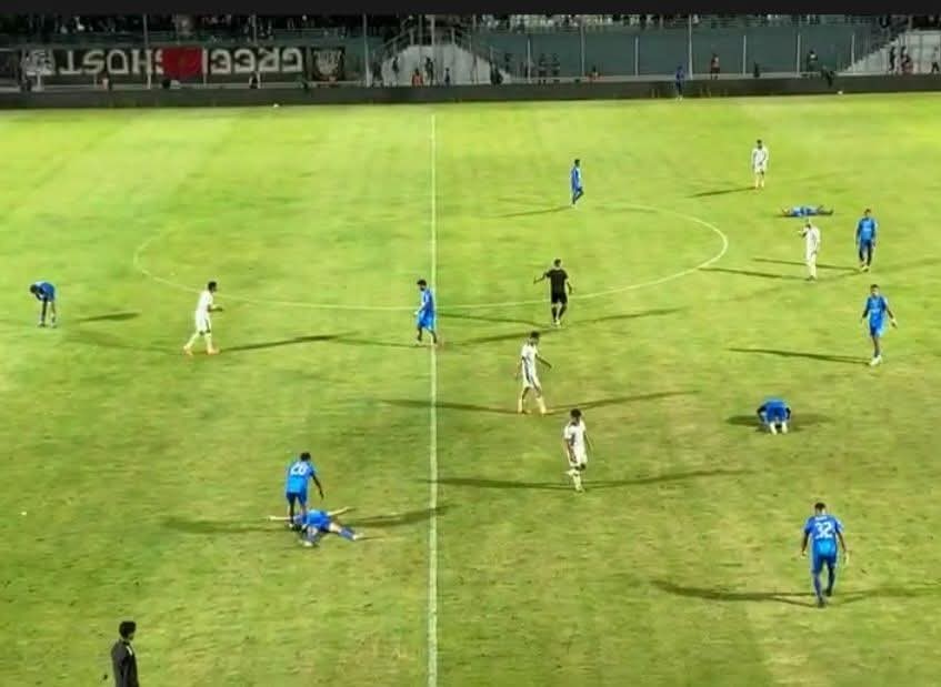 أولمبيك خريبكة يتعثر أمام جمعية الشباب الرياضي البيضاوي .