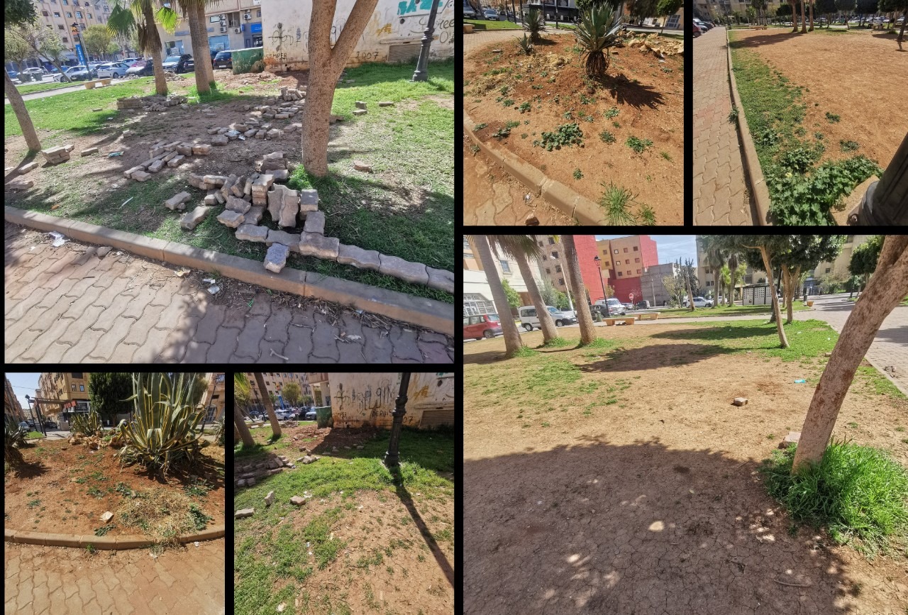 حديقة اليسمينة 2 بخريبكة… فلوس كبار وتسيير زيرو: التدشين نجح… والتسيير فشل