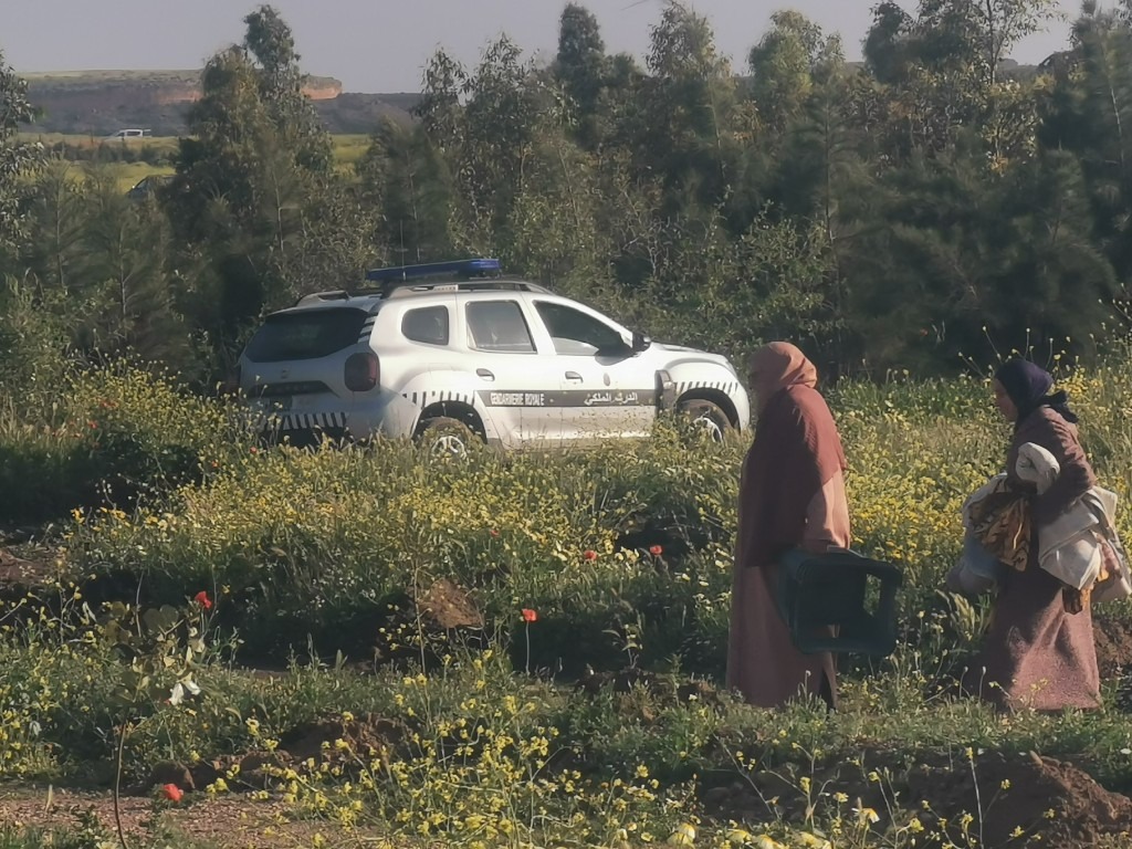 اش واقع فالغابة؟ جولات لحماية الناس… وتحية للدرك ديال بولنوار