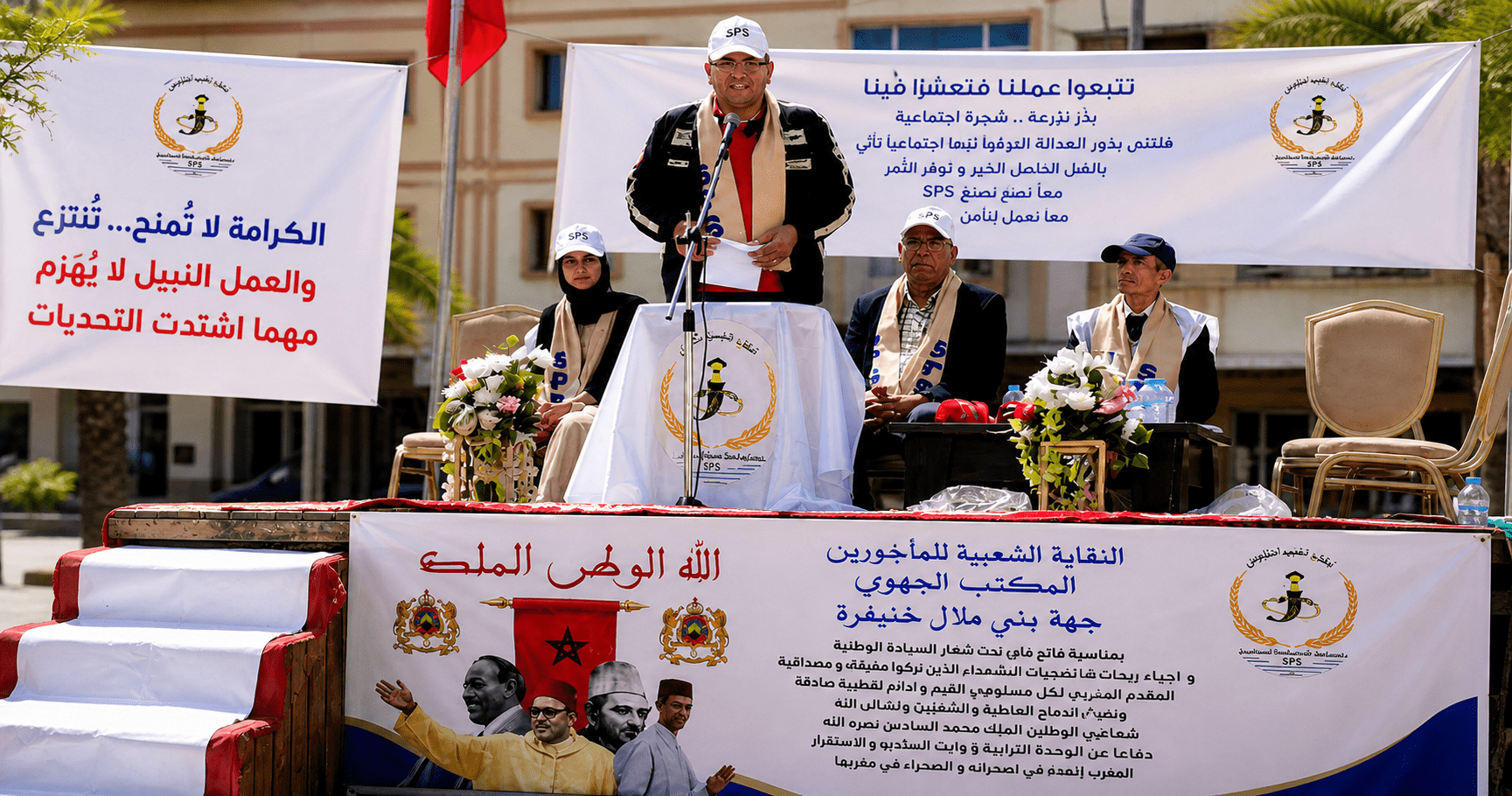 محمد سقراط يهاجم الحكومة من خريبكة في خطاب فاتح ماي: حين يجوع العامل يصبح الصمت خيانة