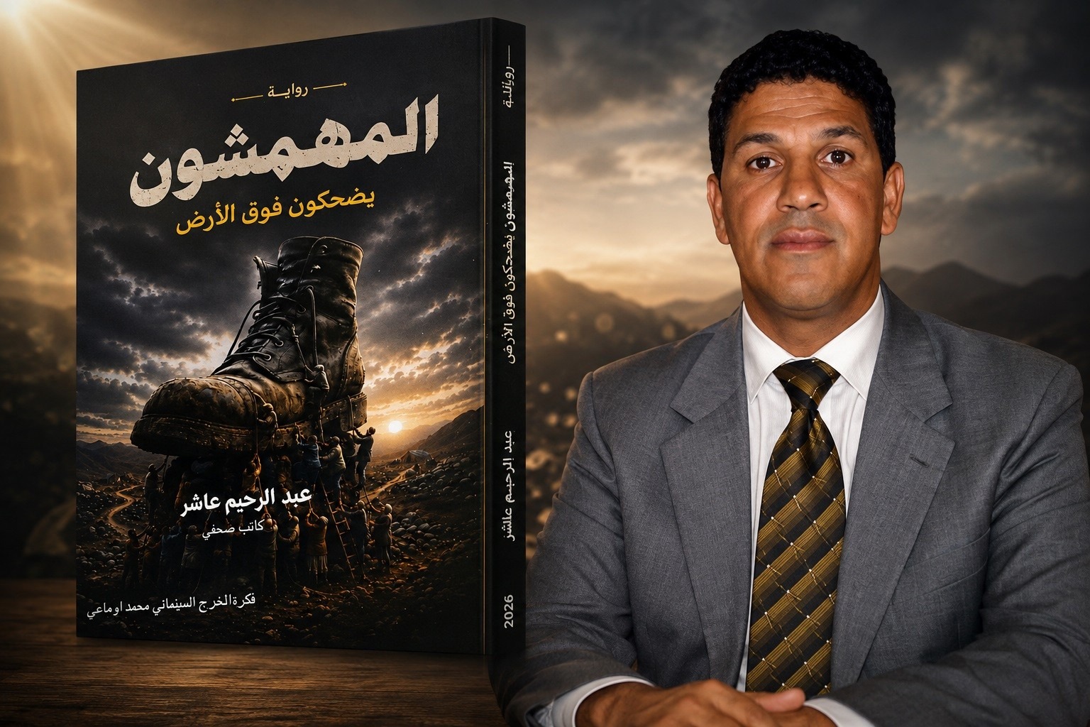 ابتسامة فوق ركام الوهم: عبد الرحيم عاشر يتوج مساره بكواليس “المهمشين”