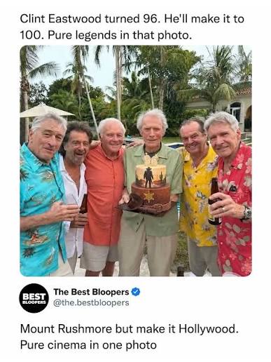 Six légendes d’Hollywood réunies… par l’IA : la photo qui fait rêver et trompe les internautes
