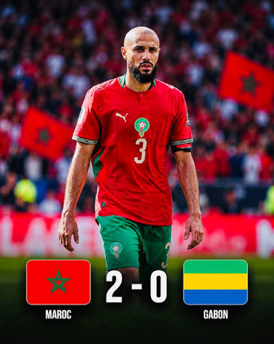 Maroc-Gabon : 2-0 au tableau d’affichage, mais Bounou masque les failles des Lions